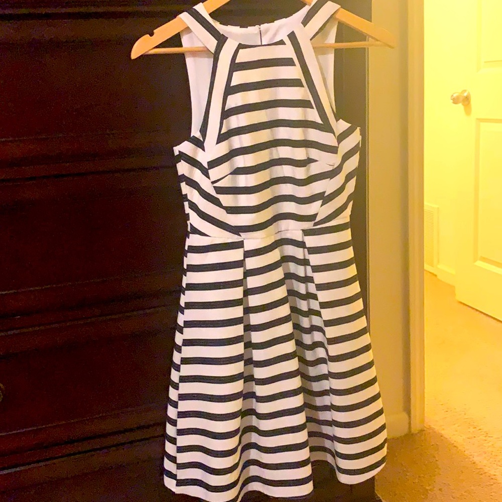 Black and white sundress